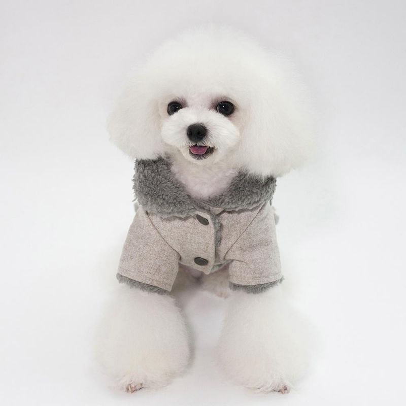 Wholesale Lovoyager High Quality Pet Accessories Dog Clothes with Four Legs Winter Dog Coats