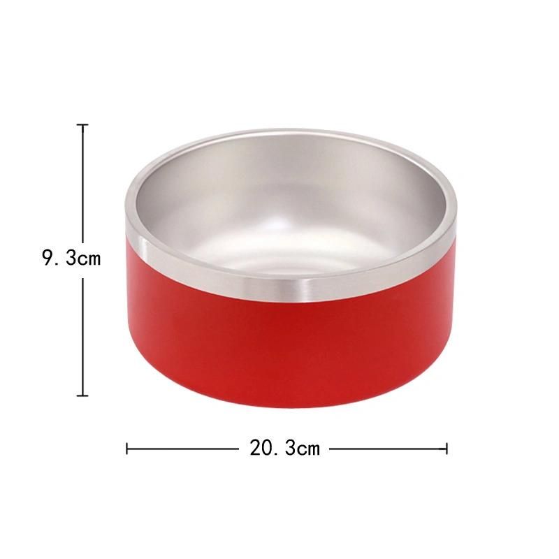 Dog Bowl Manufacturer Stainless Steel Pet Bowl with Logo Custom