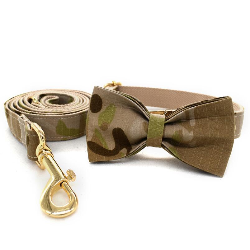Light Camo High Quality Polyester Dog Collar