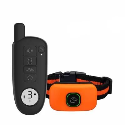 Rechargeable Waterproof Remote Electronic Dog Training Collar/Customized Size/Red/Orange