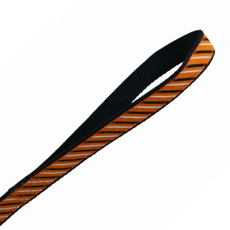 Amazon Top Seller High Quality Fashion Custom Print Logo Stripe Dog Leash