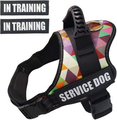 Spupps Color Grid Color Freedom No Pull Dog/Pet Harness with Red-Point Safety Buckle - Small Medium Large Breed Dog