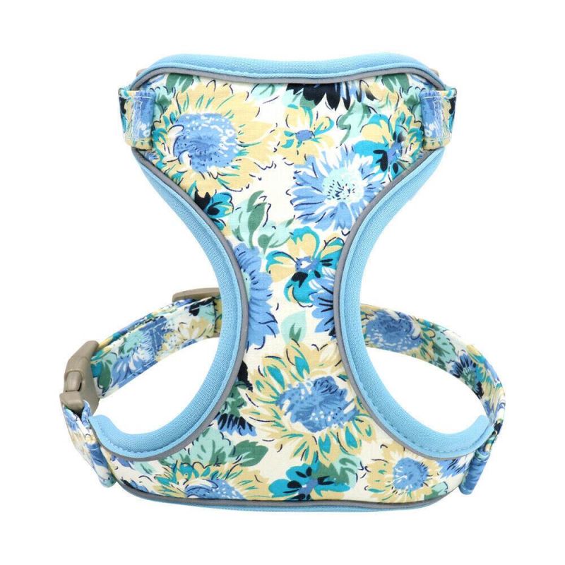 Free Design Hot Sale Pet Supply Adjustable Soft Breathable Non Pull Dog Harness