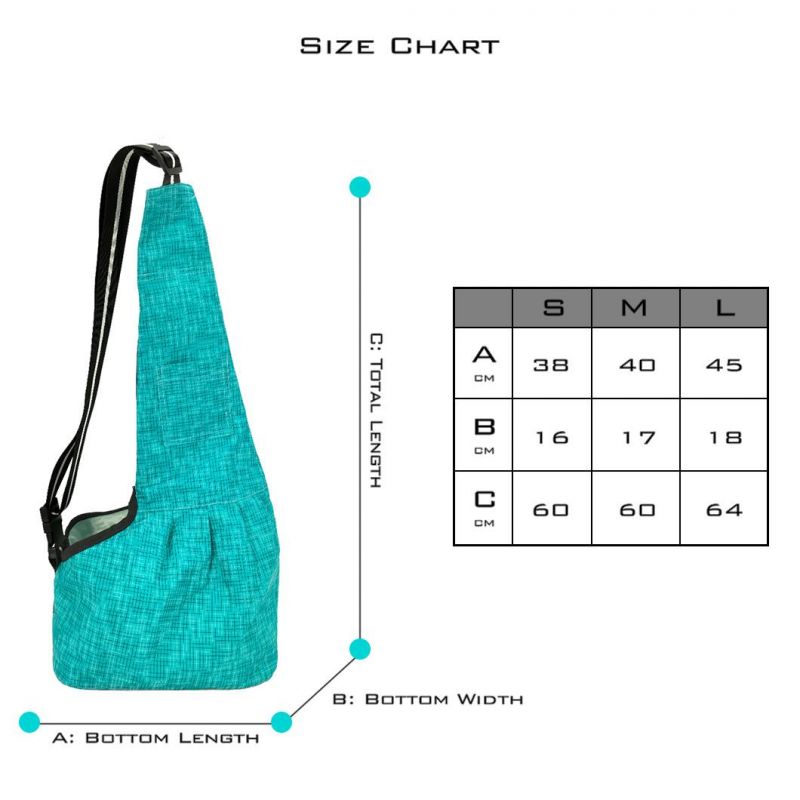 Hands Free Adjustable Portable Tote Sling Bag Shoulder Outdoor Dog Cat Pet Supply