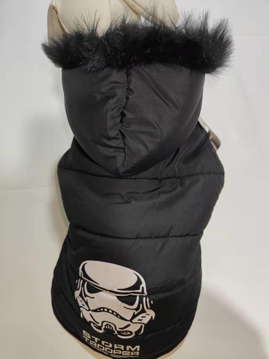 "Storm Trooper" Winter Pet Coat Winter Dog Hoodie Pet Products