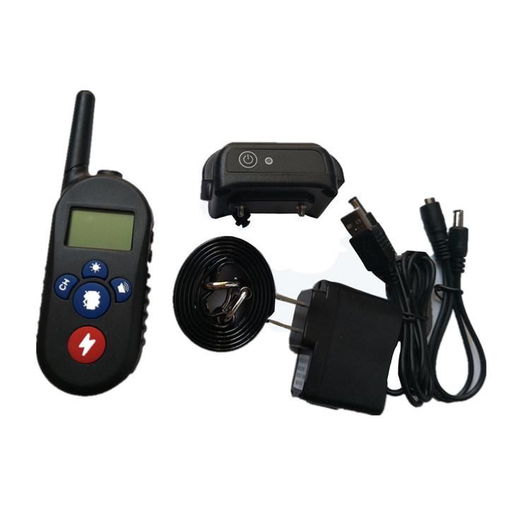 Pet Trainer Waterproof Remote Electric Control Pet Dog Training Rechargeable Shock Collar for Dog Training/Factory Price