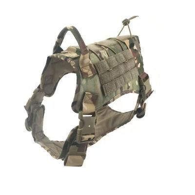 Dog Service Harness No Pull Militar Dog Vest for Training Hiking Pet Harness