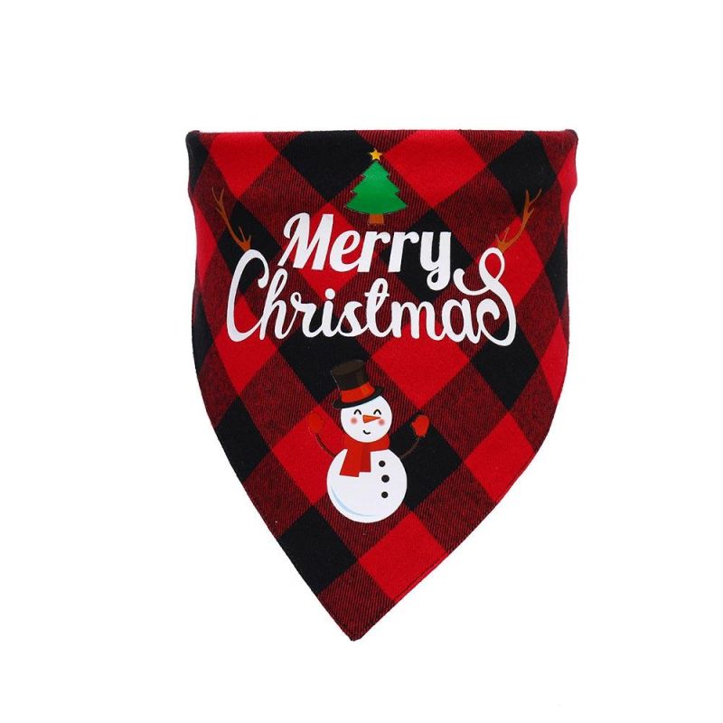 Free Design Custom Printed Pet Polyester Pattern Triangle Scarf Dog Bandana