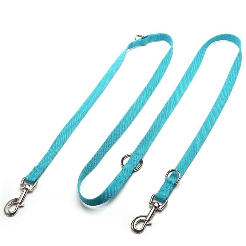 Multipurpose Adjustable Custom Fashion Hemp Cotton Dog Leash Training Pet Leash Matching Collar