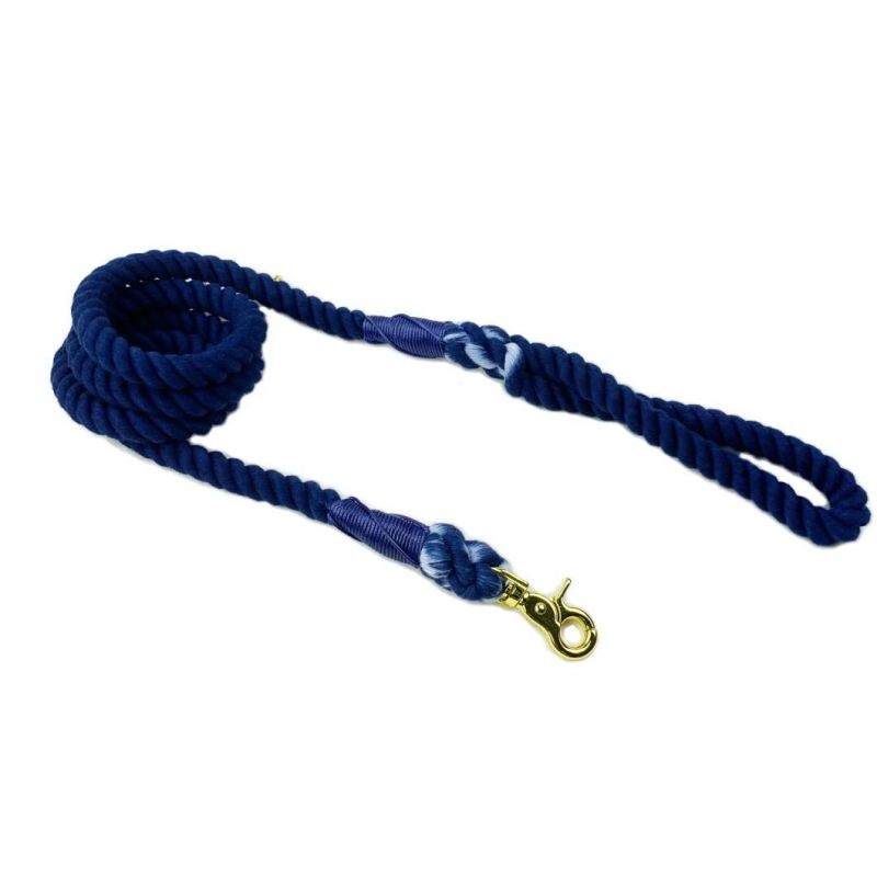 Handmade Fashion Dog Leash Soft Round Rope Leash