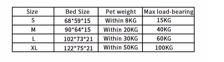Outdoor Aluminum Waterproof Rock Chair Summer Washable Pet Dog Bed