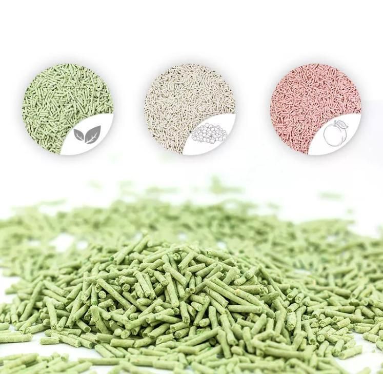 Clumping Tofu Cat Litter Natural Flushable Cat Litter Plant Ultra Odor Silica Sand Control Cat Kitten Litter