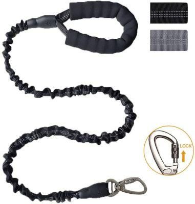 Heavy Duty Bungee Dog Leash 6FT-4.5FT Strong Training Rope Leash Extra Comfortable Padded Handle