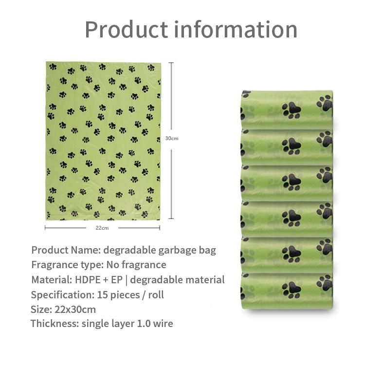 Factory New Design Thickened Fully Degradable Poop Bag