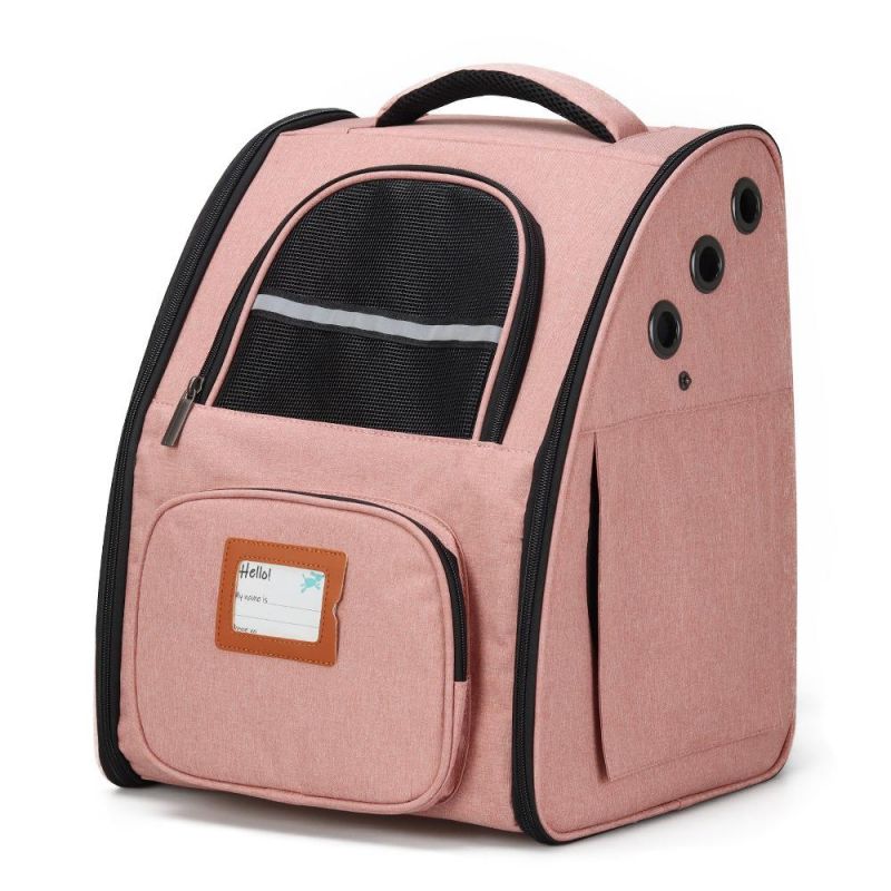 Leisure Pet Bag Transparent Design Pet Dogs/Cats Travel Tour Outside Carrier Bag