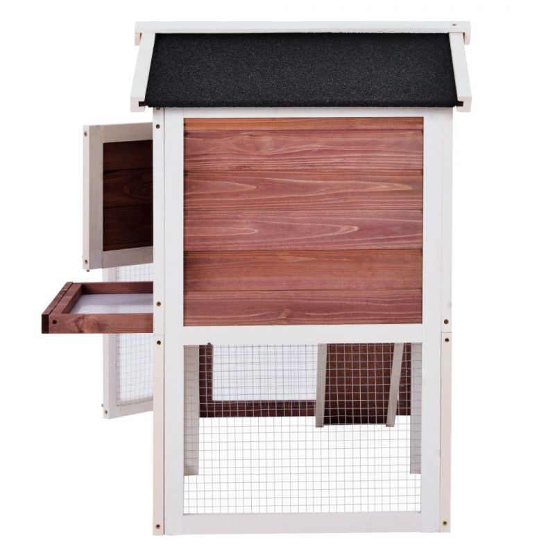 Wooden Pet Small Animal House Rabbit Hutch Chicken Coop Dog Cage