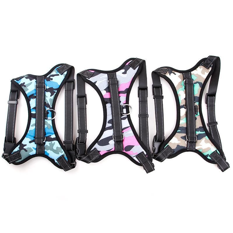 OEM Manufacturer Wholesale Reflective Breathable Multi-Design Big Pet Dog Harness