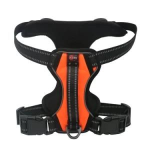 Adjustable Reflective Large Rescue Safety Professional Dog Tracking Harness