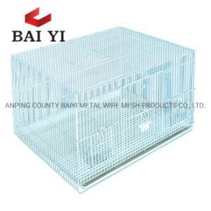 Foldable Indoor Parrot Cage White Bird House Cage Bird Aviary Parakeet Bird Cage