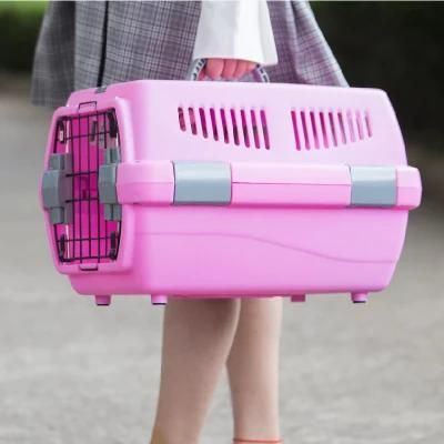 Pet Carrier Box Plastic Airline Pet Carrier Box Safe and Comfortabe Pet Carry Box