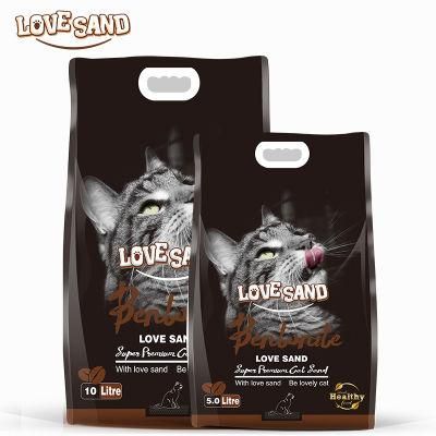 Love Sand Factory Produce Toilet Bentonite Cat Litter Pets Products
