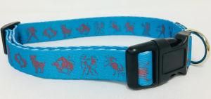 Dog Collar, Pet Collar, Cat Collar, Pattern Collar (Art: teal constellation)