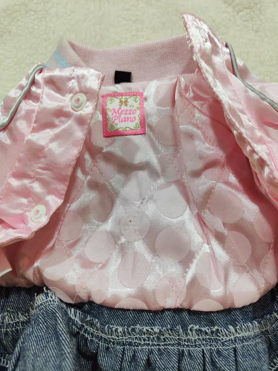 Bear Embroider Puppy Coat Pet Accessories Dog Clothes Dog Clothing