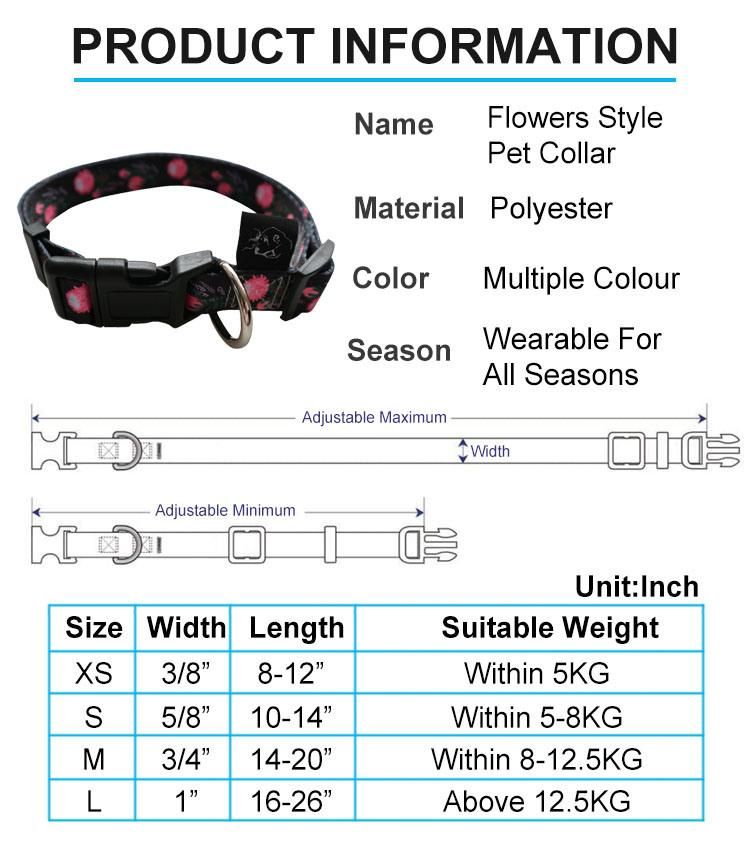 Charm Design High Quality Solid Dog Collar Leash Manufacturer Pet Supplies Dog Collar Laser Brand Leash Set