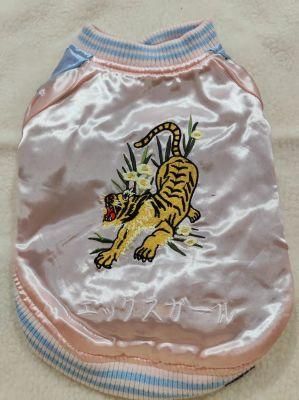 &quot;Tiger&quot;Embroider Pet Products Pet Accessories Dog Clothes Dog Clothing Designer Clothes