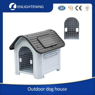 Wholesale Outdoor Pet Dog House Plastic Assembled Dog Kenne Dog House Large Size Plastic Detachable Outdoor Pet Dog House for Large Dog