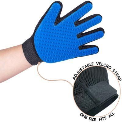 Reusable Silicone Washing and Grooming Pet Gloves