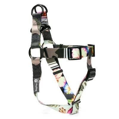 OEM Sublimation Floral No Pull Easy Walk Custom Pet Dog Strap Harness