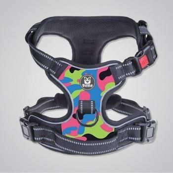 OEM Manufacturer No Pull Oxford Dog Harness Vest with Padded Handle Attachment