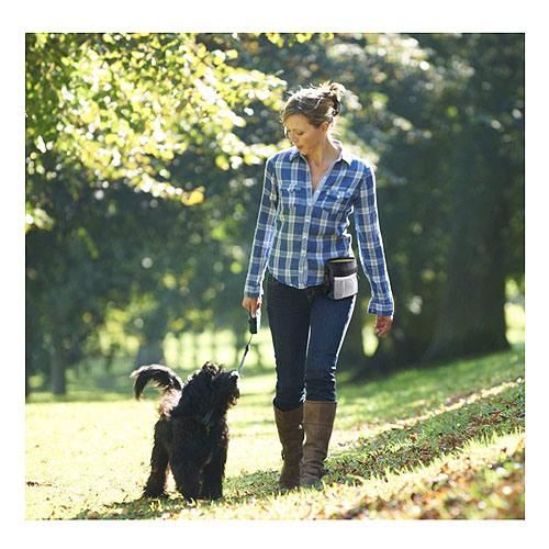 Dog Walking Treat Bag, Dog Treat Pouch with Adjustable Waist Belt, Dog Walking Treat Bag Accessories Including Dog Clicker Bag