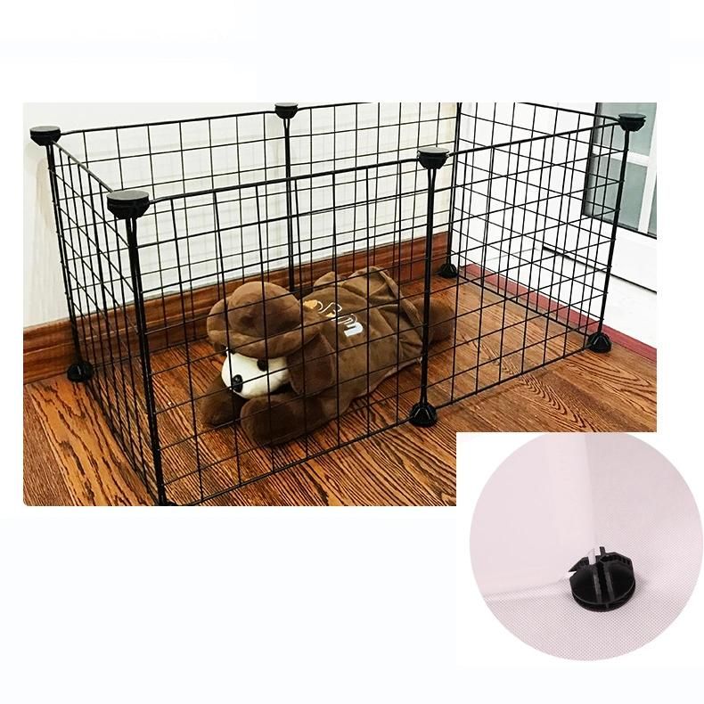 Assembly Small Pet Dog Puppy Cat Cage Fence