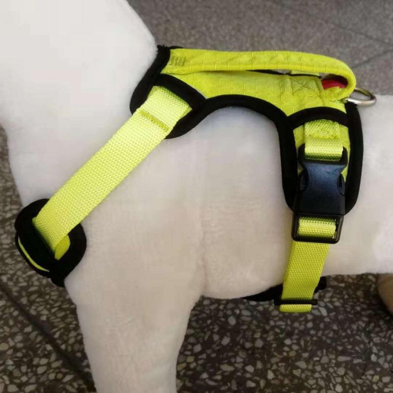 2022 High Quality Soft Reflective Dog Harness with Handle