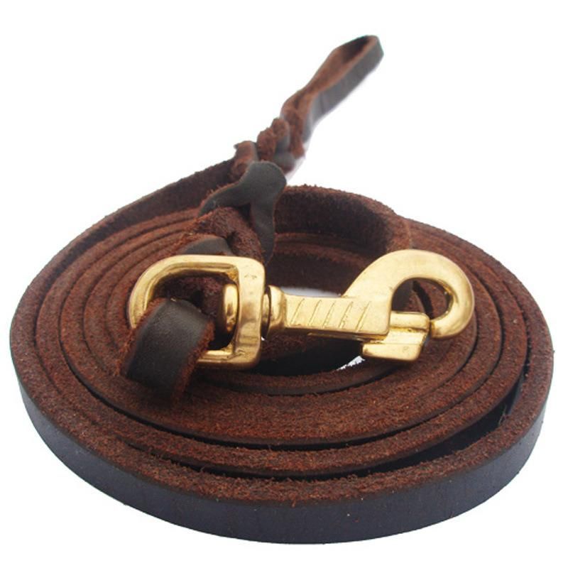 Hot Sale Soft and Sturdy Leather Premium Pet Leash