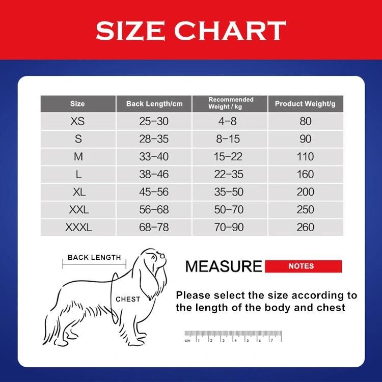 OEM Recovery Clothes for Dogs Pets Cotton Pet Dog Recovery Suit