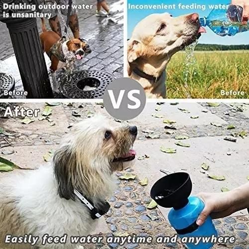 Amazon Hot Sale Pet Watering Supplies Pet Bottle Water Dispenser Dog Water Bottle