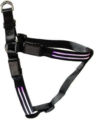 Spupps Rechargeable Chest LED Dog Harness Can Be Seen in The Night Activities