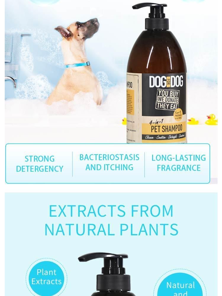 Wholesale OEM Pet Cleaning & Bathing Fluffy and Soft Shampoo Pets