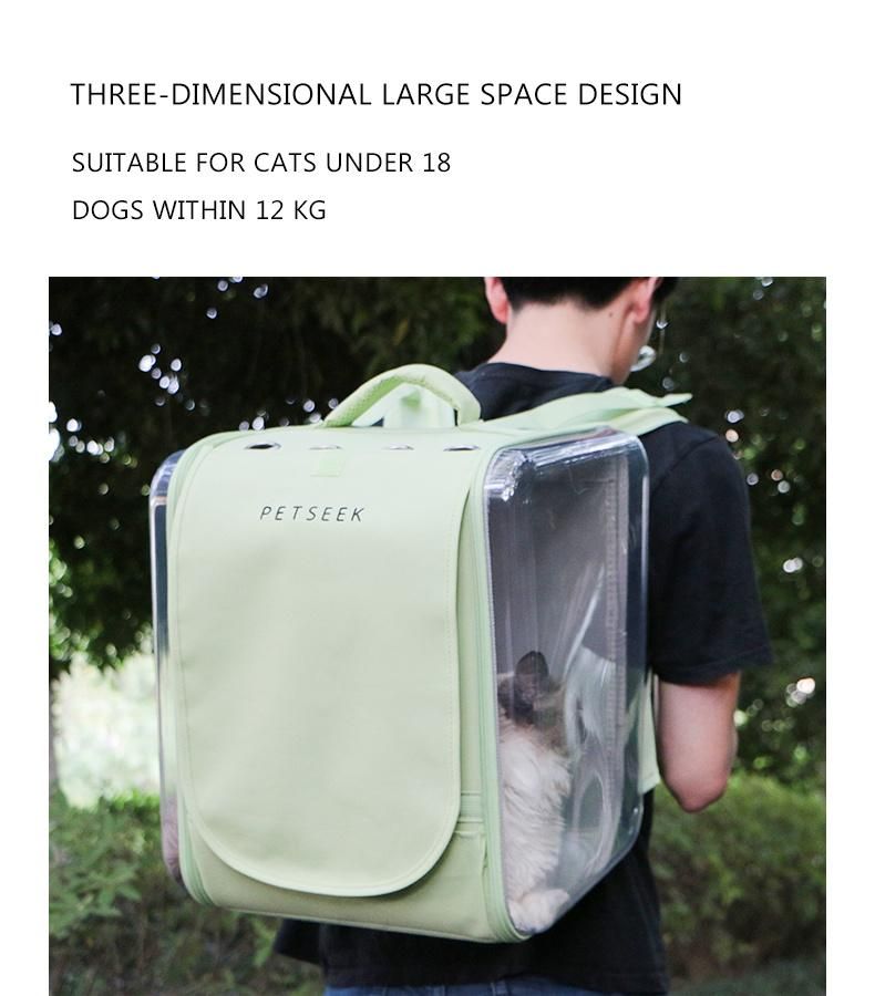 Premium Exquisite Fashion Luxury Breathable Backpack Bag Cat Pet Carrier Dog Products