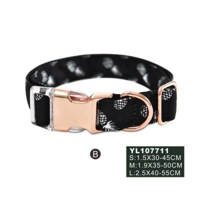 Personalized Customized Printed Fashion Designer Pet Dog Collar Wholesale