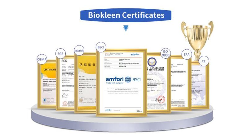 Biokleen Private Label OEM Flushable Saline Aloe Vera Non Alcohol Dog Clean Deodorant Pet Wet Wipe