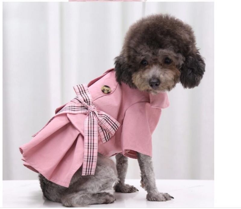 Luxury Dog Jacket Dog Clothes Popular Jacket Jeans Dresses for Cat Pet Clothing