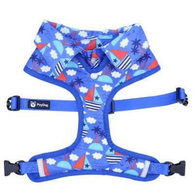 OEM Factory Special Pet Dog Harness with Colorful Collar