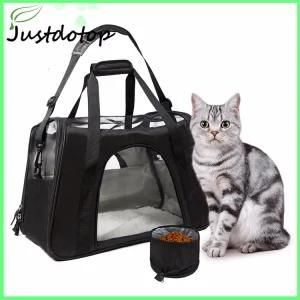 Airline Approved Pet Carrier for Dogs Cats with Spacious Interior