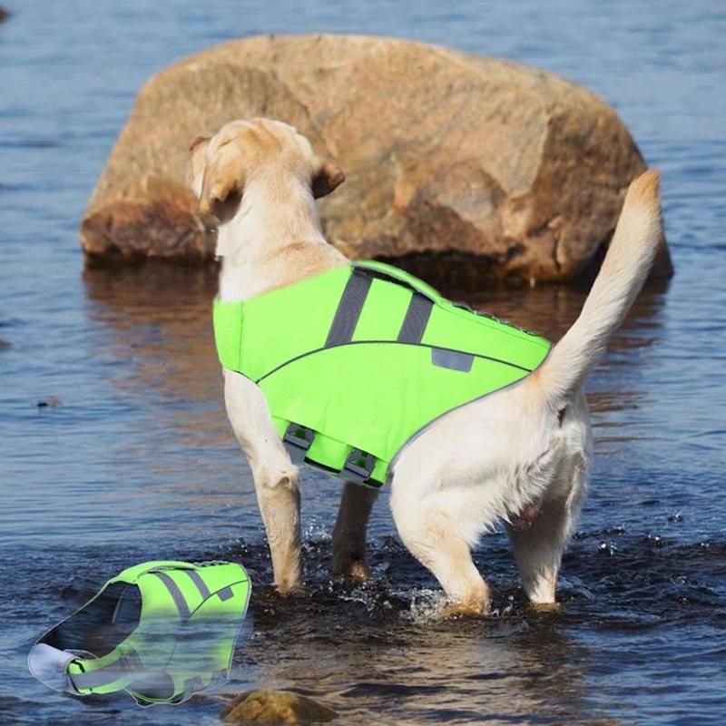 Outdoor High Visibility Pet Clothes Night Reflective Waterproof Dog Jacket