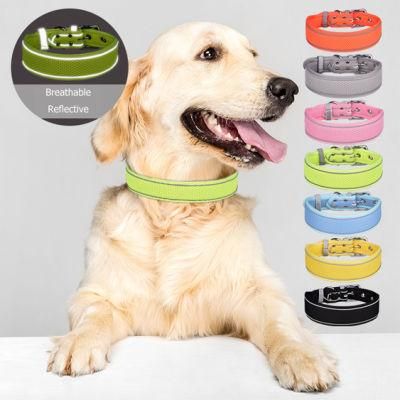 Charming Bright Color Pet Collar for Medium Large Dog