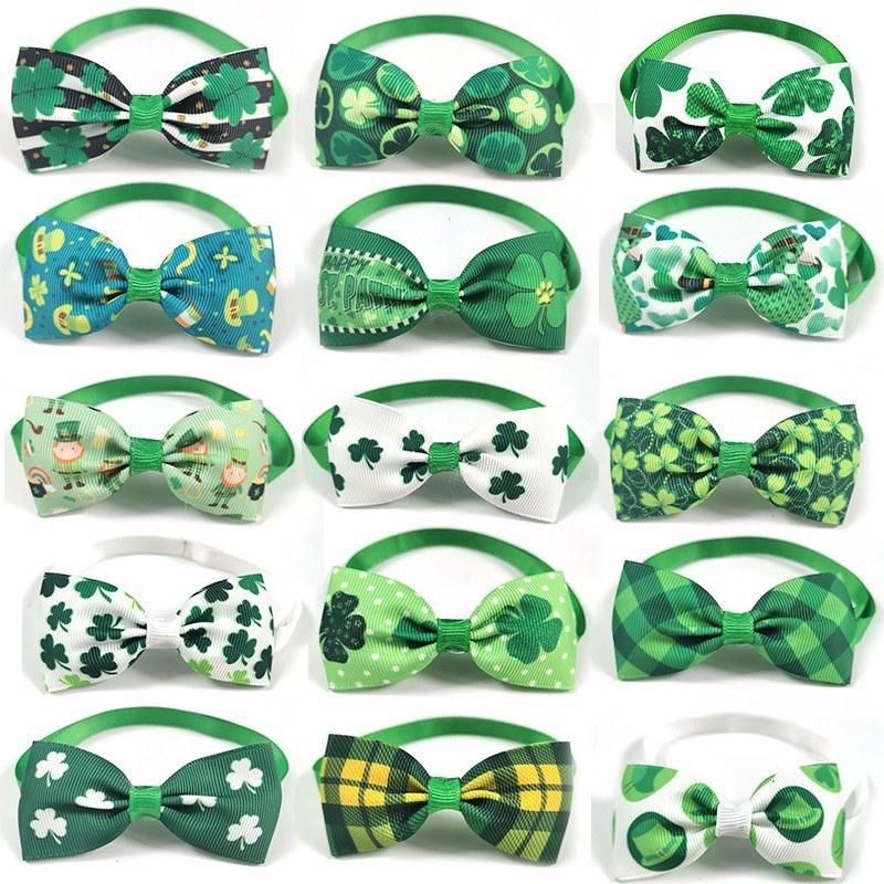 Cute Puppy Pet Grooming Products Handmade Pet Hair Accessories Bow Dog Bowknot Hair Bows with Clips Rubber Bands